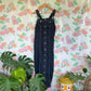 90's Black Denim Dress