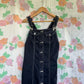 90's Black Denim Dress