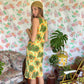 90's Unique Printed Dress