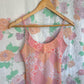 2000's Pink Dreamy Printed Dress