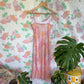 2000's Pink Dreamy Printed Dress