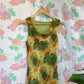 90's Unique Printed Dress