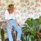 Romantic Vintage White Blouse