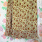 Y2K Midi Floral Skirt