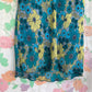 Y2K Blue Floral Skirt