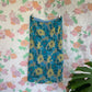 Y2K Blue Floral Skirt