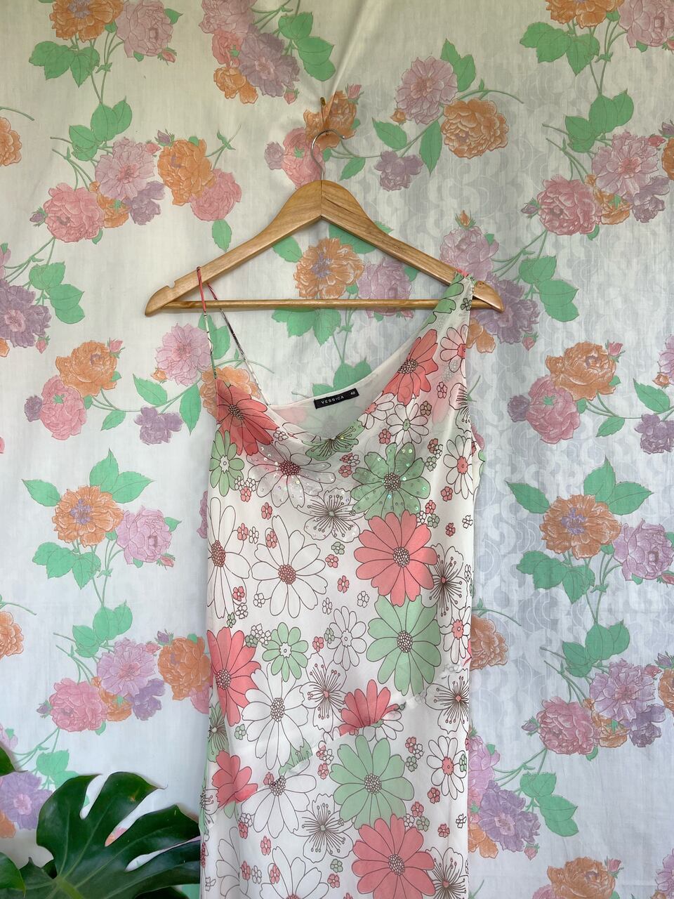 00's Flower Garden Slip Dress
