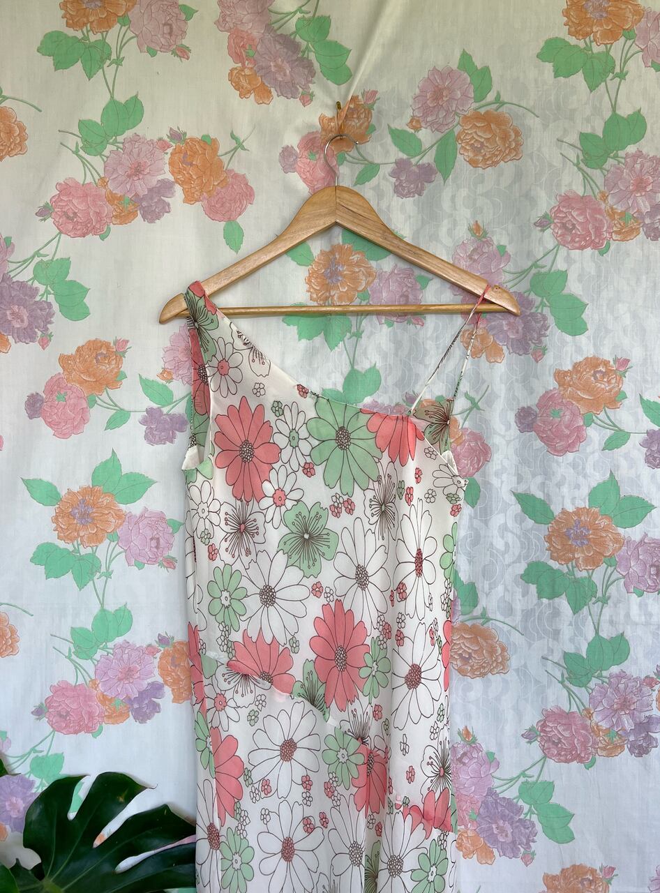 00's Flower Garden Slip Dress