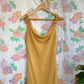 90's Yellow Fairy Slip Dress