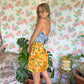 2000's Mini Floral Skirt