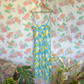 90's Printed Geometric Dress