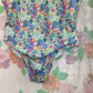 90's Unique Floral Swimsuit