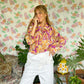 Vintage Long Sleeve Printed Shirt