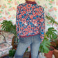 90's Flower Thin Bomber