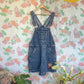 90's Embroidered Denim Jumpsuit