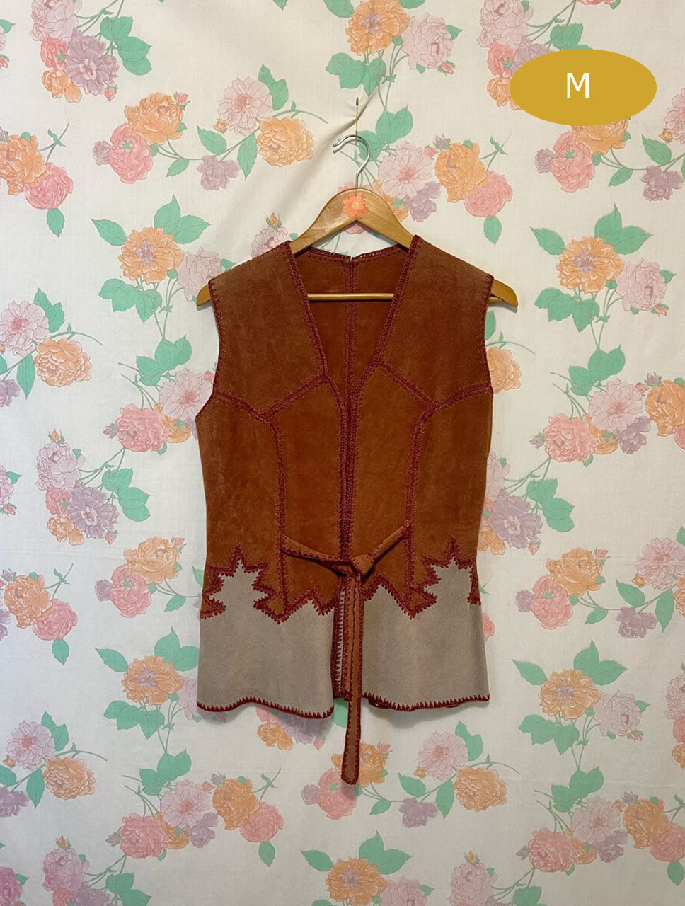 Unique Western Vintage Leather Vest