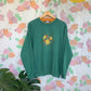 90's Floral Crewneck Sweatshirt