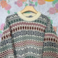 90's Patterned Sweater