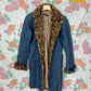 90's Iconic Denim Coat
