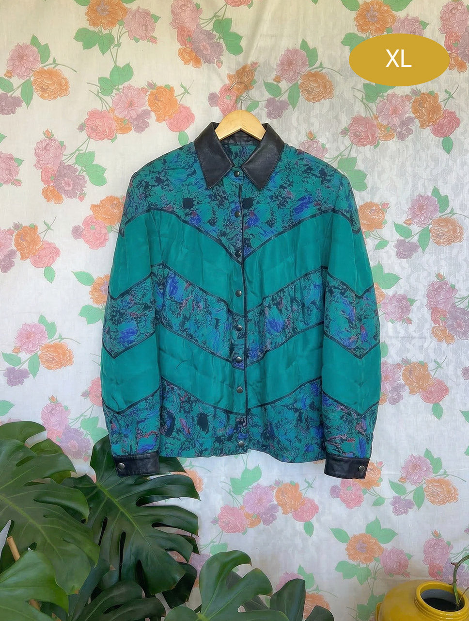 80's Statement Puffer Jacket