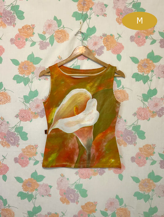 2000's Floral Tank Top