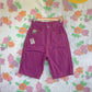 Unique 90's Purple Patch Denim Bermuda