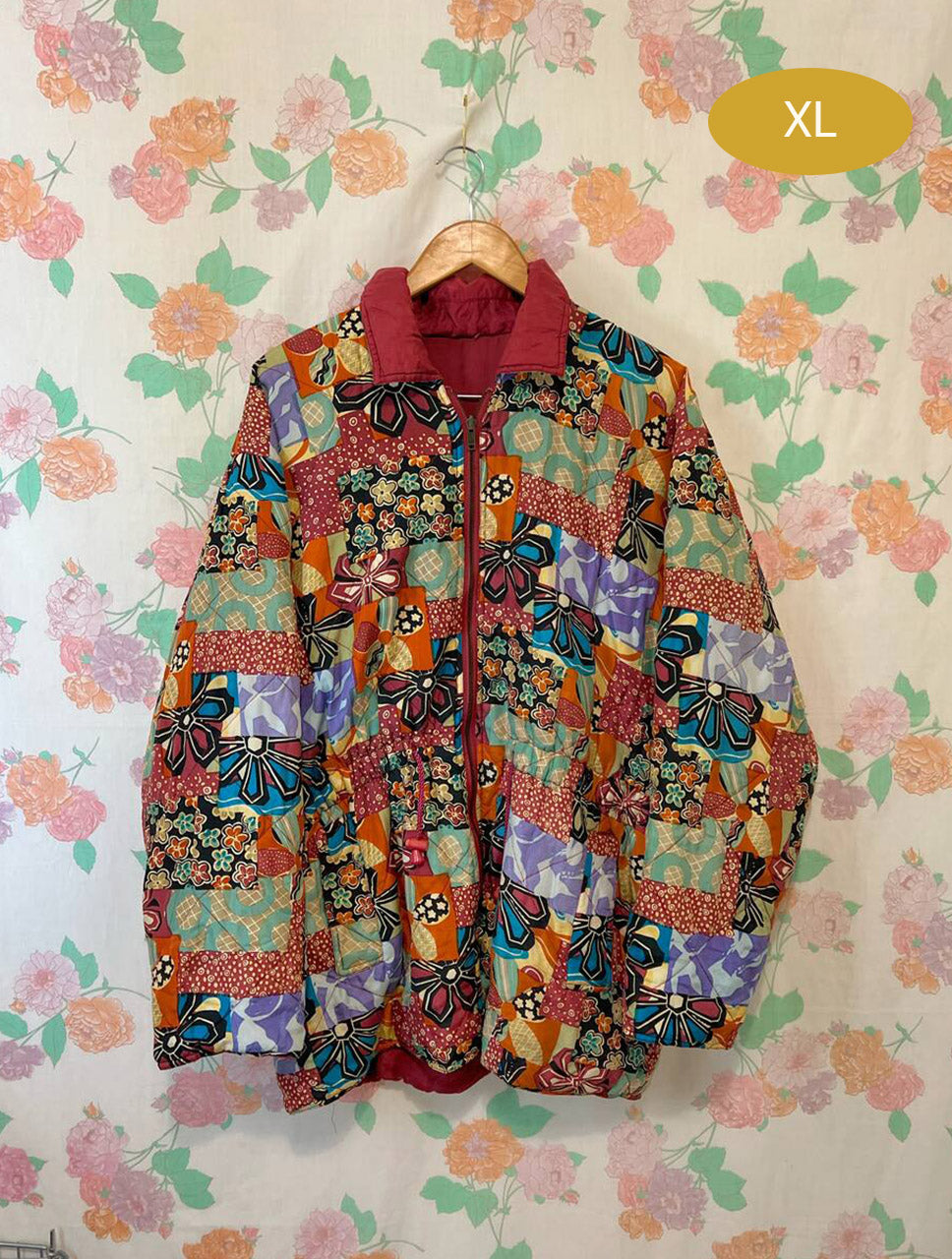 90's Patchwork Coat