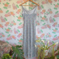 90's Floral Asymmetric Dress
