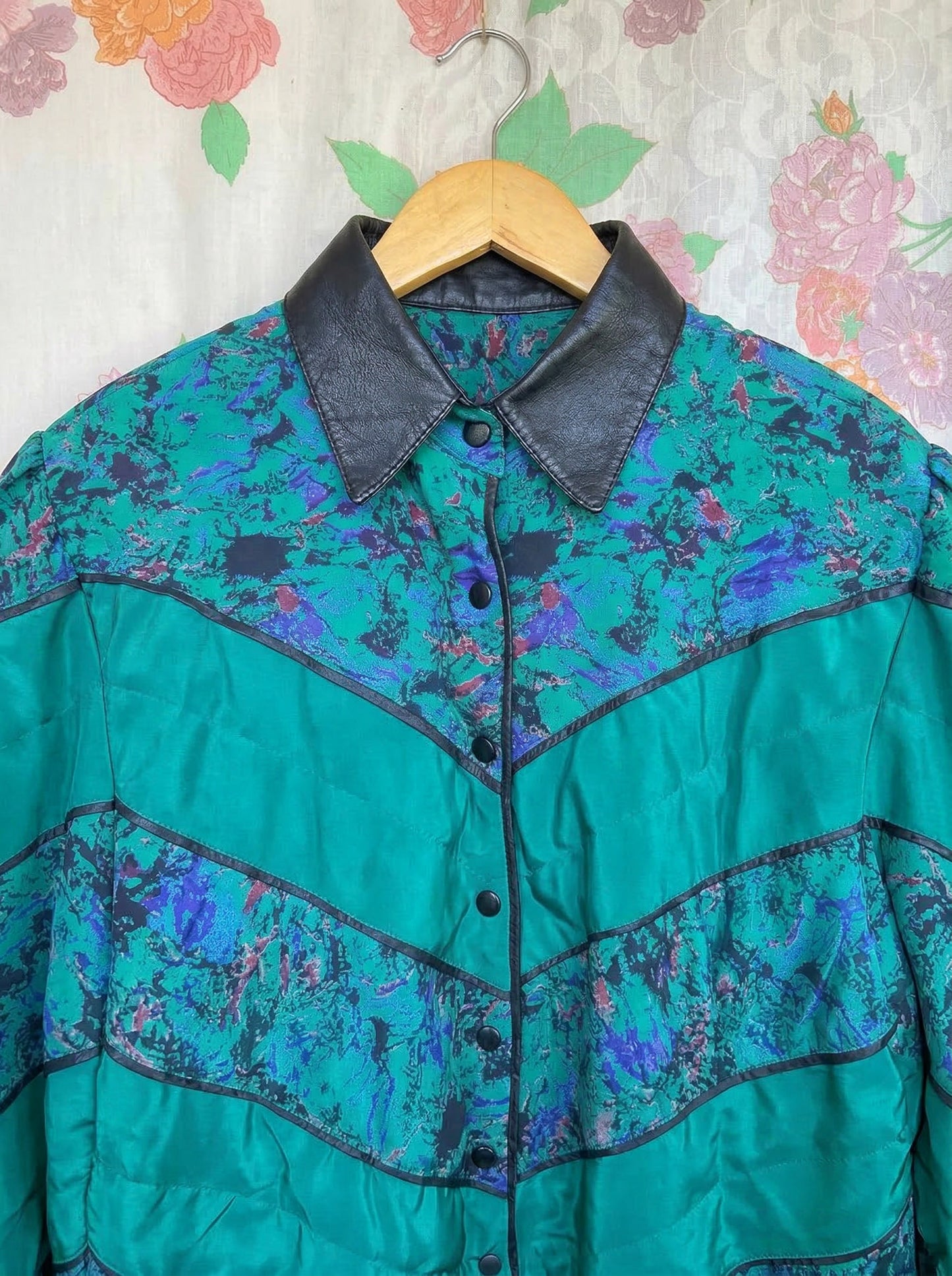 80's Statement Puffer Jacket