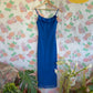 90's Blue Cocktail Dress