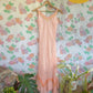 90's Blush Pink Satin Slip Dress