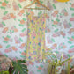 90's Yellow Floral Dress