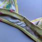90's Yellow Floral Bikini Set
