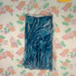90's Blue Ruffle Skirt