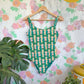 80's Green Garden Swimsuit