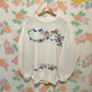 80's Floral Sweater