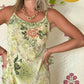 90's Green Forest Dress