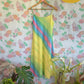 Y2K Rainbow Striped Dress