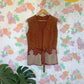 Unique Western Vintage Leather Vest