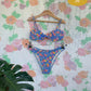 90's Iconic Floral Bikini Set