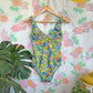 90's Garden One Piece Swimsuit