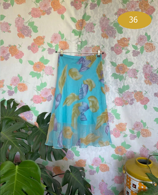 00's Fairy Blue Skirt