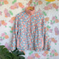 90s Floral Windbreaker