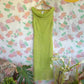90's Classic Lime Dress