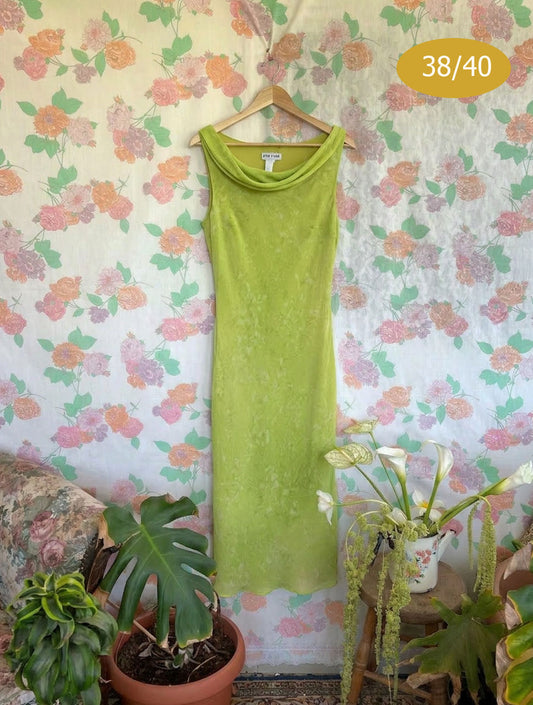 90's Classic Lime Dress