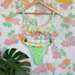 90's Printed Bikini Set