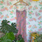 90's Pink Paisley Slip Dress
