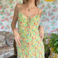 90's Green Garden Dress