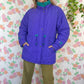 90's Purple Puffer Coat