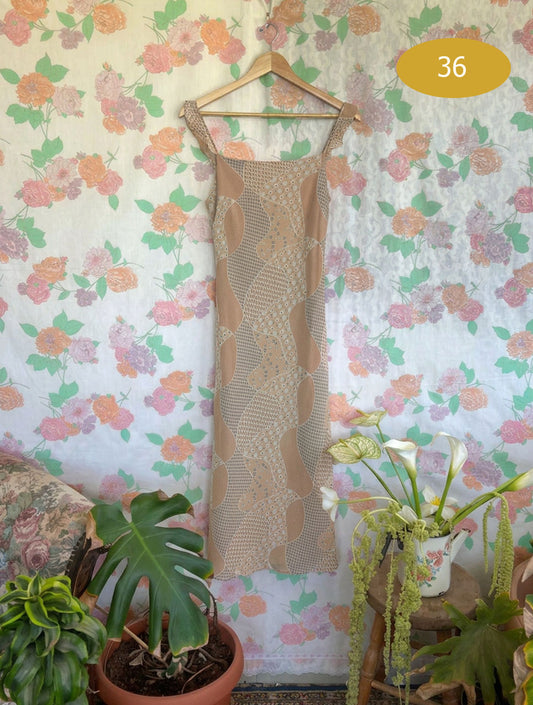 90's Minimal Midi Dress